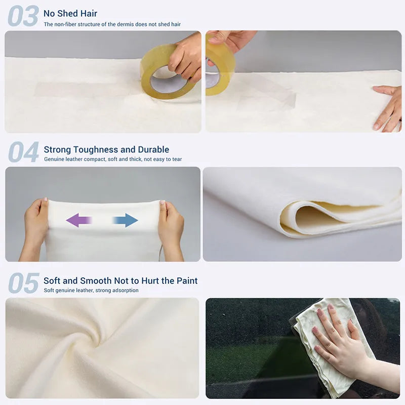 Genuine Sheepskin Cleaning Car Cloth