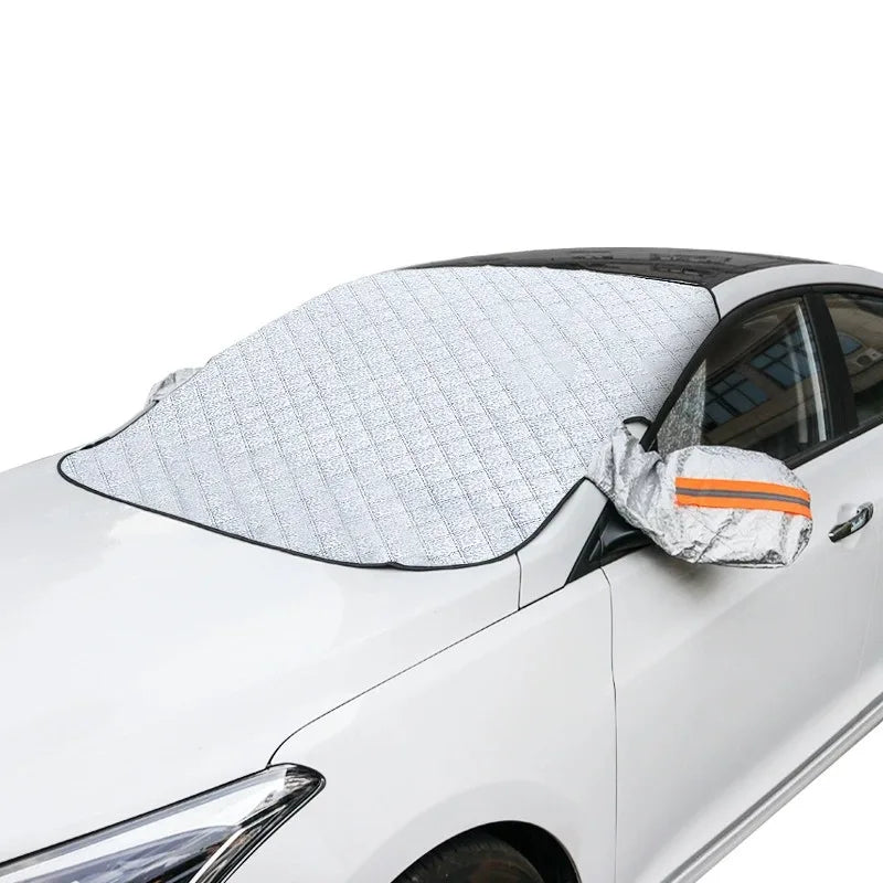 Car Windshield Cover: Waterproof Snow & Sun Protector