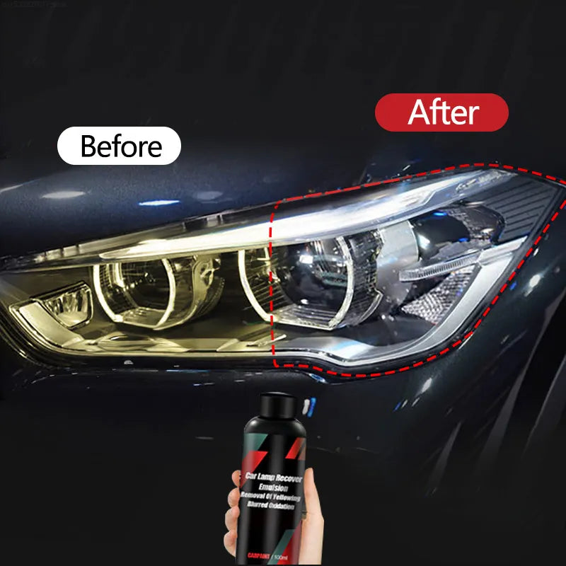 Headlight Restoration Polishing Kits