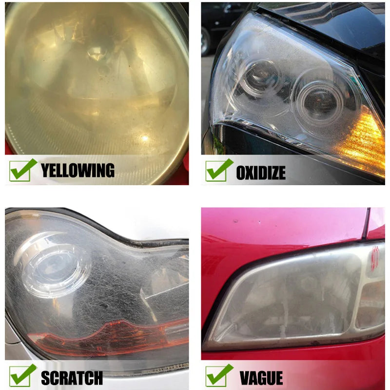 Headlight Restoration Polishing Kits