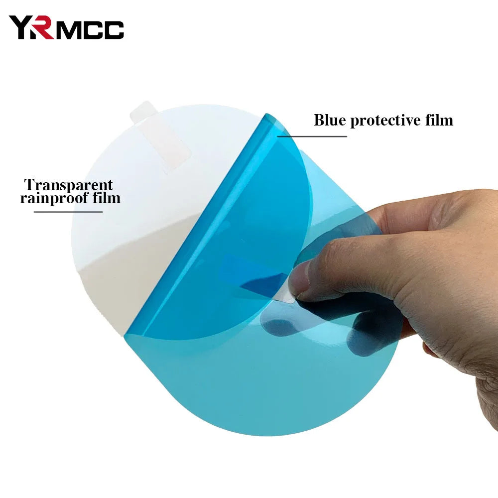 Mirror Film: 2 Pcs Anti-Fog/Rainproof Set