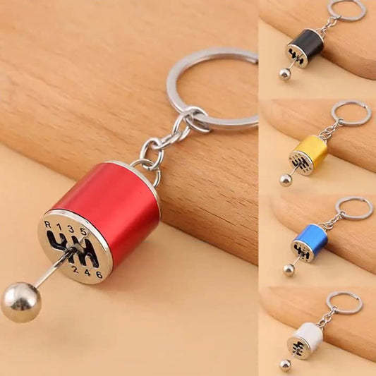 Gear Shift Manual Transmission Keychain